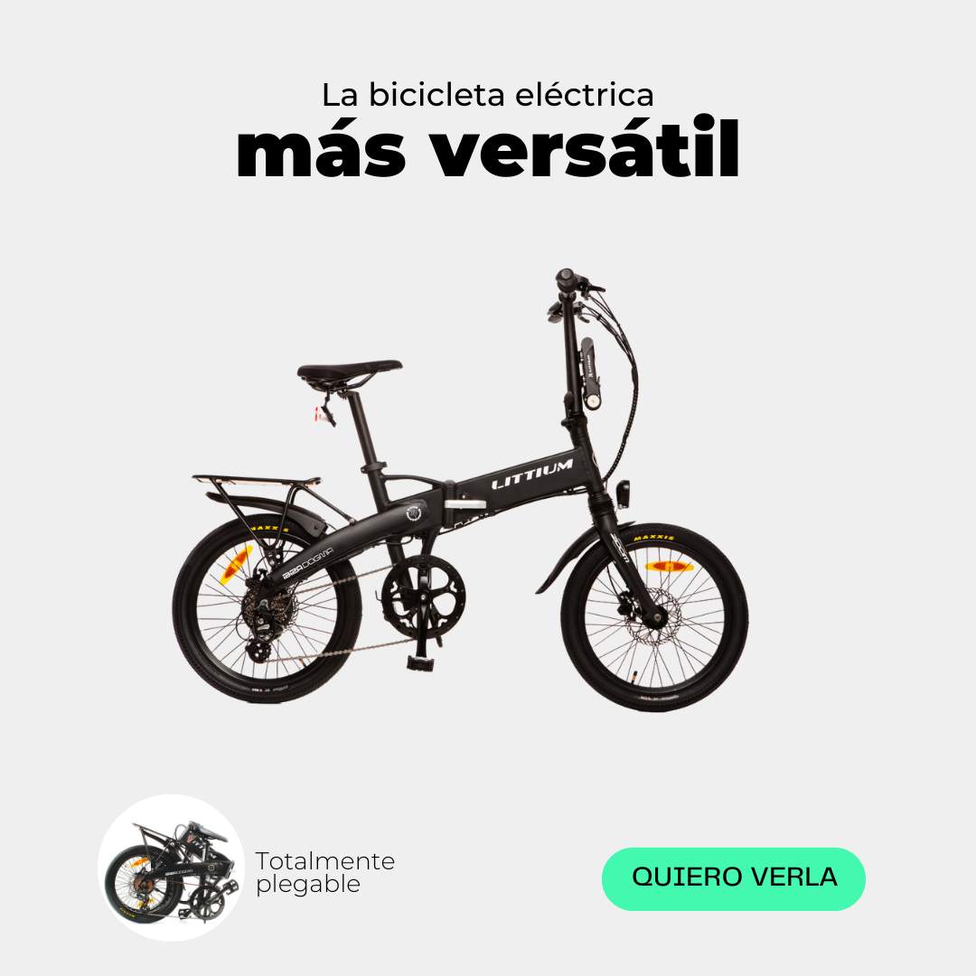 Bicicleta eléctrica ecoriders plegable